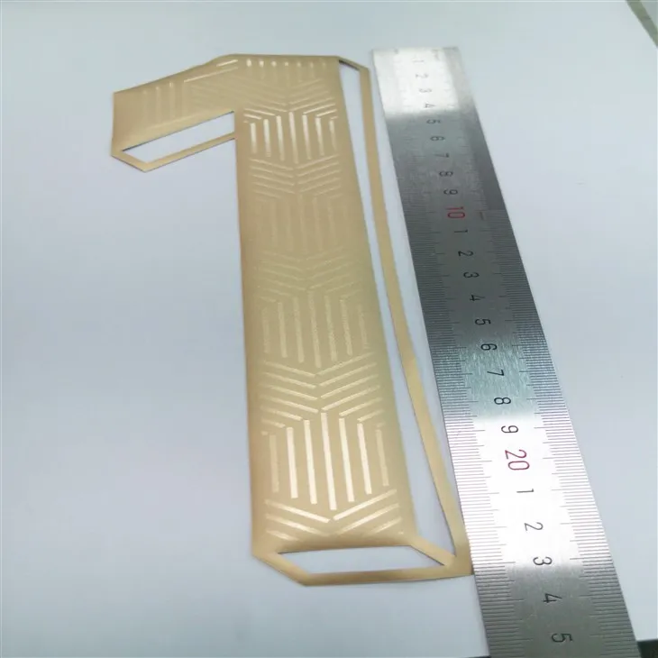matte and glossy texture number label